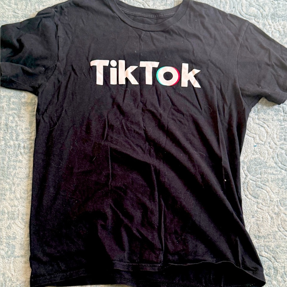 Black TikTok T-Shirt